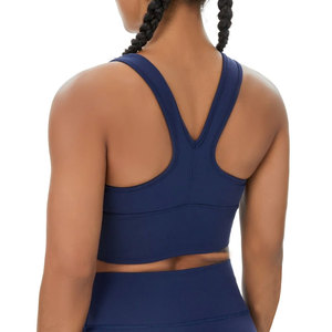 Leggings de Yoga taille élastique 2025 plus récent ensemble de Yoga sans couture 2 pièces soutien-gorge Legging costume d'entraînement Leggings pour les femmes - Product Image 4