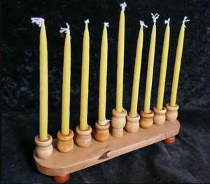 Porte-bougie menorah de qualité industrielle pour décoration de Noël, centre de table de mariage, chandelier, décoration d'intérieur - Product Image 3