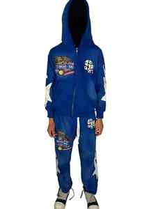 Trajes Deportivos para Hombre de Primera Calidad, Más Vendidos, Casuales de Invierno, Ecológicos, Ligeros, de Secado Rápido, 100% Algodón, Color Sólido, Transpirables - Product Image 2