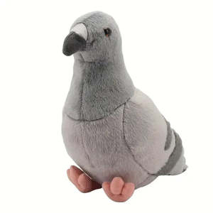 Peluche de Paloma Súper Suave de 10 cm, Color Gris Azul, Personalizable, ODM, en Caja, Material Principal Algodón PP, Estilo Lovelys - Product Image 6