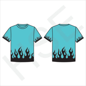 Camiseta con Estampado de Llama Oscura, Estilo Hip Hop, Camiseta Holgada - Product Image 4