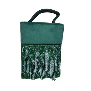 อินเดียแฮนด์เมดChikankariผู้หญิงออกแบบกระเป๋ากระเป๋าสตางค์กระเป๋ามือสําหรับสุภาพสตรีสาวพรรคสวมใส่ในราคาต่ําโดยLuxury CRAFST - Product Image 1