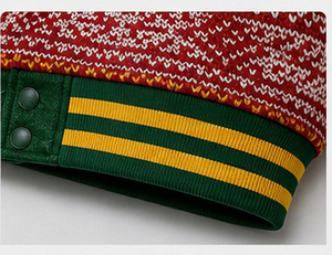 Custom Christmas Varsity <b>Jacket</b> | Vintage 100% Cotton Wool-<b>Lined</b> <b>Fleece</b> Bomber <b>Jacket</b> | Embroidered Logo Baseball Letterman | - Product Image 3