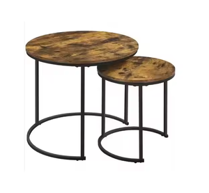 Azora Industries, mesa de centro de acero inoxidable, cama de aluminio, mesas laterales, sala de estar, muebles para el hogar, accesorios decorativos - Product Image 4