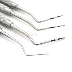 Williams 1-2-3-5-7-8-9-10mm วัดความลึกของกระเป๋าเครื่องมือทางทันตกรรมสแตนเลสแบบ single-ended autoclavable - Product Image 2
