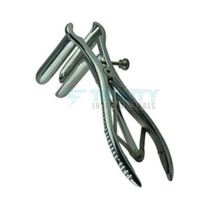 TRINITY INTERNATIONALS Pakistan : Ensemble d'instruments vétérinaires en acier inoxydable, légers, manuels, pour spéculum rectal, Classe I A+ - Product Image 5