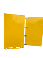 Armoire extérieure en acier empilable, résistante aux intempéries, protégée contre la corrosion, avec serrures de sécurité (manuelles/3 points), à charnières