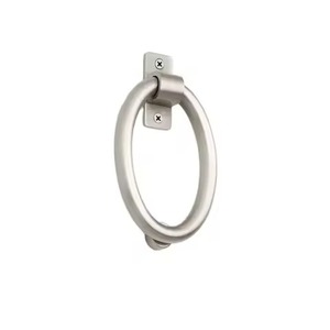 Solid Iron Metal <b>Door</b> <b>Knocker</b> Rustic Vintage <b>Front</b> <b>Door</b> Decoration Heavy Duty Ring Handle Home Villa Entrance Hardware Accessory - Product Image 6