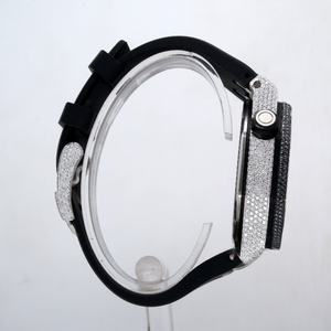 Reloj de Lujo Original de Edición Limitada para Hombre, Estilo Antiguo, Movimiento Mecánico de Esqueleto, Cristal de Zafiro, Correa de Goma - Product Image 4