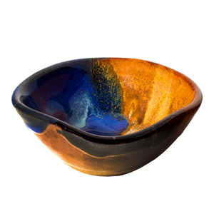 Bol de service rond en bois de mangue naturel fait à la main ustensiles de table vaisselle maison hôtel fête mariage utilisation bol en bois - Product Image 6