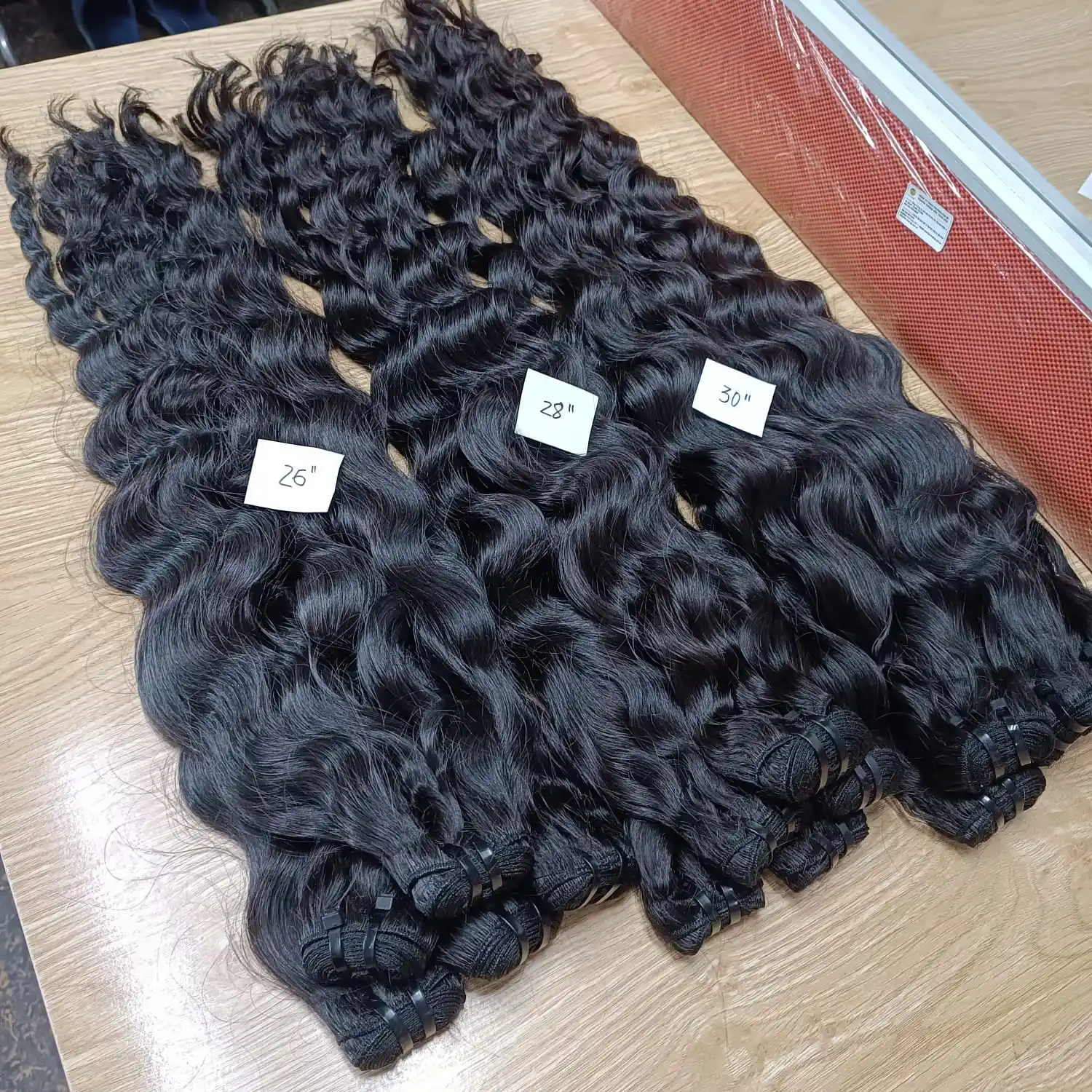 Vendor rambut bayi mentah ekstensi rambut cerpelai kelas 12A paket penutup depan bundel Natural mentah 100% bundel rambut Brasil Virgin