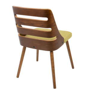 Ajoutez une touche d'élégance à votre salle à manger avec cette chaise de salle à manger en velours Teck Acajou Bois de Suar Autres meubles 1012501 - Product Image 3
