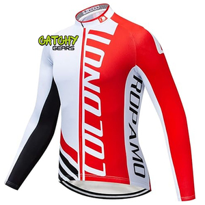 Chaqueta de Ciclismo de invierno para hombre, Jersey de bicicleta de lana térmica, a prueba de viento, impermeable, Softshell, chaqueta de bicicleta Mtb reflectante - Product Image 3