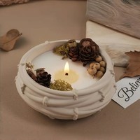 Moule en silicone DIY pour gypse irrégulier, pour décoration intérieure, porte-bougie et pot de fleurs créatif
