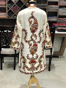 Bohemian Embroidered Vintage for Velvet Banjara Jacket Multi Colored Embroidery Work Eye Catching <b>Lantern</b> Sleeve Party - Product Image 3