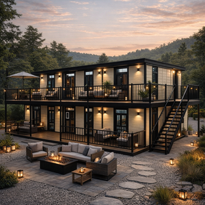 Maison Modulaire de Haute Qualité à 2 Étages pour Chantier de Construction – Maisons Préfabriquées Conteneurs pour Hébergement Temporaire - Product Image 1