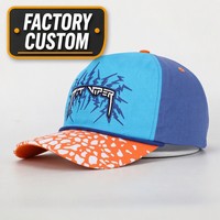 Casquette Dad Hat Sportive Personnalisée 5 Panneaux Non Structurée avec Logo Brodé, Coton Courant, Visière Courbée, Réglable, Printemps/Été, Jinzhou Chine