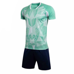ชุดฟุตบอลชายคุณภาพสูง ระบายอากาศได้ดี น้ำหนักเบา แขนสั้น ดีไซน์แบบซับลิเมชั่นสั่งทำพิเศษ ปี 2025 สำหรับทีม - Product Image 2
