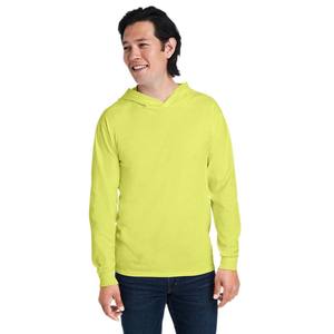 Sweat à capuche en mélange de coton pour hommes, coupe athlétique, sweat-shirt zippé, veste à capuche active, hauts - Product Image 4