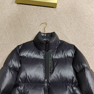 Veste matelassée à capuche pour homme, veste d'hiver décontractée, vêtement d'extérieur rembourré isolé, coupe-vent, chaude, fermeture éclair intégrale, veste à bulles - Product Image 3