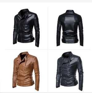 Vestes en cuir de moto personnalisées en cuir véritable pour hommes, de conception OEM - Product Image 5