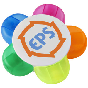 Resaltador fluorescente con temática de flores para un marcado y organización efectivos - Product Image 2