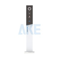 Interphone vidéo LCD en alliage d'aluminium étanche IP54 avec vision nocturne pour système de gestion d'accès sans billet pour parkings