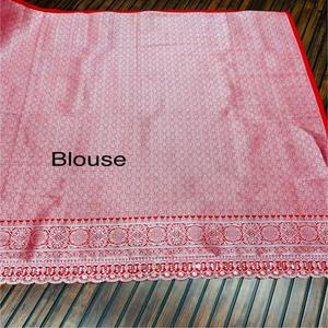 Pure Khadi Crepe Georgette Saree avec AllOver Jacquard Jaal Weaving, Rich Pallu et Double Bordures Elégantes pour Vêtements Ethniques Premium - Product Image 5