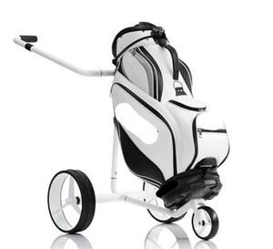 Voiturette de golf électrique JuCad Bianco SV 2.0 d'origine, chariot de voyage en carbone haute performance, tout neuf - Product Image 2