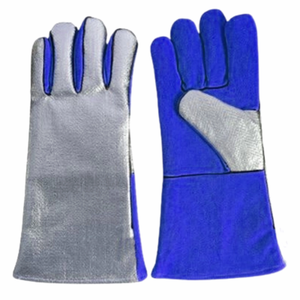 Custom Protective aluminized <b>Thermal</b> Industrial <b>Work</b> Welding <b>Gloves</b> High Demanded Product Welding <b>Gloves</b> For Sale - Product Image 2