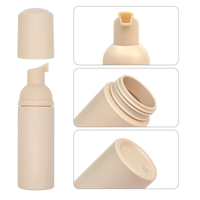 Taille de voyage 60ml/2oz bouteille de pompe à mousse vide distributeur de mousse nue pour savon shampooing nettoyant pour cils conteneur de savon pour les mains en plastique