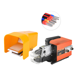 Cylinder driven foot-operated <b>crimping</b> pliers Small pure pneumatic terminal machine Semi-automatic terminal <b>crimping</b> machine - Product Image 5