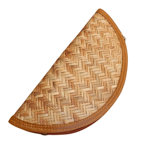 "High Quality Handwoven Straw Bohemian Zipper Clutch <b>Bag</b> for Ladies <b>Summer</b> Casual Fashion" - Product Image 5