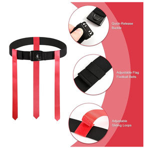 Ceinture de football personnalisée de haute qualité en tissu Oxford ou en PVC, impression couleur double face, logo, entraînement sportif - Product Image 6