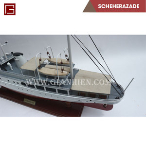Gia Nhien Fabricante Diseño personalizado RMS Scheherazade Crucero MODELO DE MADERA BARCO ALTA CALIDAD artesanía de madera MODELO DE NAVE - Product Image 5