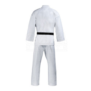 Vêtements de sport d'entraînement de karaté unisexe avec logo personnalisé de haute qualité Uniforme d'art martial adulte confortable Matériau en polyester durable - Product Image 3