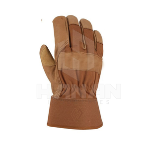 Gants de travail de sécurité en cuir de qualité supérieure de haute qualité Logo personnalisé Respirant Confortable Anti-Impact Antidérapant pour les mécaniciens - Product Image 4