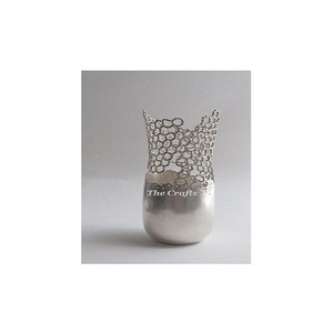 Stainless Steel <b>Copper</b> Color Flower Pot Handmade Round Shape Artificial Flower <b>Vase</b> At Affordable Prices - Product Image 2