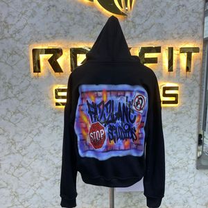 Haute qualité prix raisonnable le plus demandé sweat à capuche zippé bouffée imprimé fabriqué en usine prix bon marché sweats à capuche hommes sweats à capuche pour hommes - Product Image 3