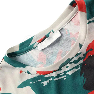 เสื้อยืดสตรีทแฟชั่นผู้ชาย ผ้าซับลิเมชั่นน้ำหนักเบา เหมาะสำหรับใส่หน้าร้อน สไตล์ลำลองและใช้ได้ทุกวัน - Product Image 3
