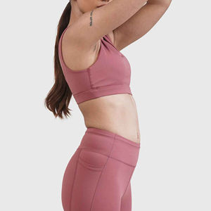 Soutien-gorge de sport pour femmes, haute qualité, sans couture, rembourré, à fort impact, pour la salle de sport, la remise en forme, le yoga, grande taille, tendance, OEM ODM, faible MOQ, 2024 - Product Image 5