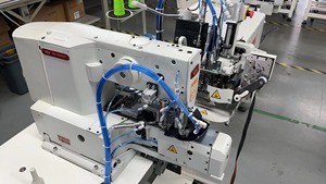 VMA Industrial Global Double Needle Waistband Blanking Looper <strong>Attaching</strong> Sewing Computer Bartacking Belt <strong>Loop</strong> <strong>Machine</strong> - Product Image 3