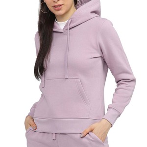 Top haute qualité élégant femmes sweats à capuche en gros nouvelle conception personnalisée femmes sweats à capuche couleur unie femmes sweats à capuche - Product Image 1