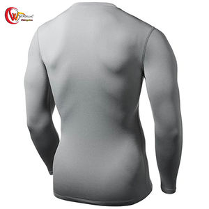 เสื้อรัดกล้ามแขนยาวคุณภาพสูงสำหรับศิลปะการต่อสู้แบบ MMA ระบายอากาศได้ดี ผลิตจากผ้าสแปนเด็กซ์/โพลีเอสเตอร์ ออกแบบโดยคุณเอง! - Product Image 4