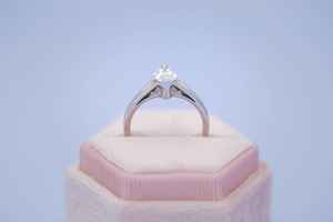 Anillo de Doble Banda con Corte Marquesa de Diamante Moissanite, Anillo de Boda Original de Plata 925 para Mujer, Joyería para Fiesta de Compromiso - Product Image 3