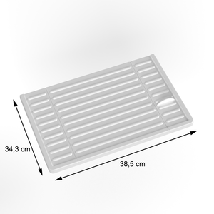 Mobile da Bagno Mongardi 59L X 41P X 75H cm in Resina Monoblocco, Resistente agli Acidi, Facile da Montare, per Uso Interno ed Esterno - Product Image 5