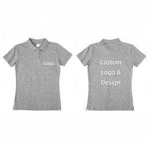 Haute qualité 100% coton hommes femmes Polo personnalisé imprimé Logo brodé décontracté tricoté Style vente directe d'usine - Product Image 2