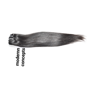 100% cheveux indiens bruts vierges à double trame non traités cuticule alignée tissage de cheveux humains droits du temple - Product Image 3