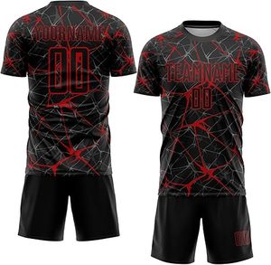 Nuevo estilo, uniforme de fútbol profesional para niños, 100% poliéster, calidad Premium, Color sólido, calidad Premium, último diseño a la venta - Product Image 3