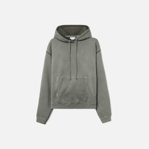 Nueva Sudadera con Capucha de Forro Polar para Hombre, Estilo Vintage Desgastado con Lavado Ácido, Corte Regular, Estilo Urbano, Cuello con Capucha, Invierno, Diseño Liso - Product Image 2